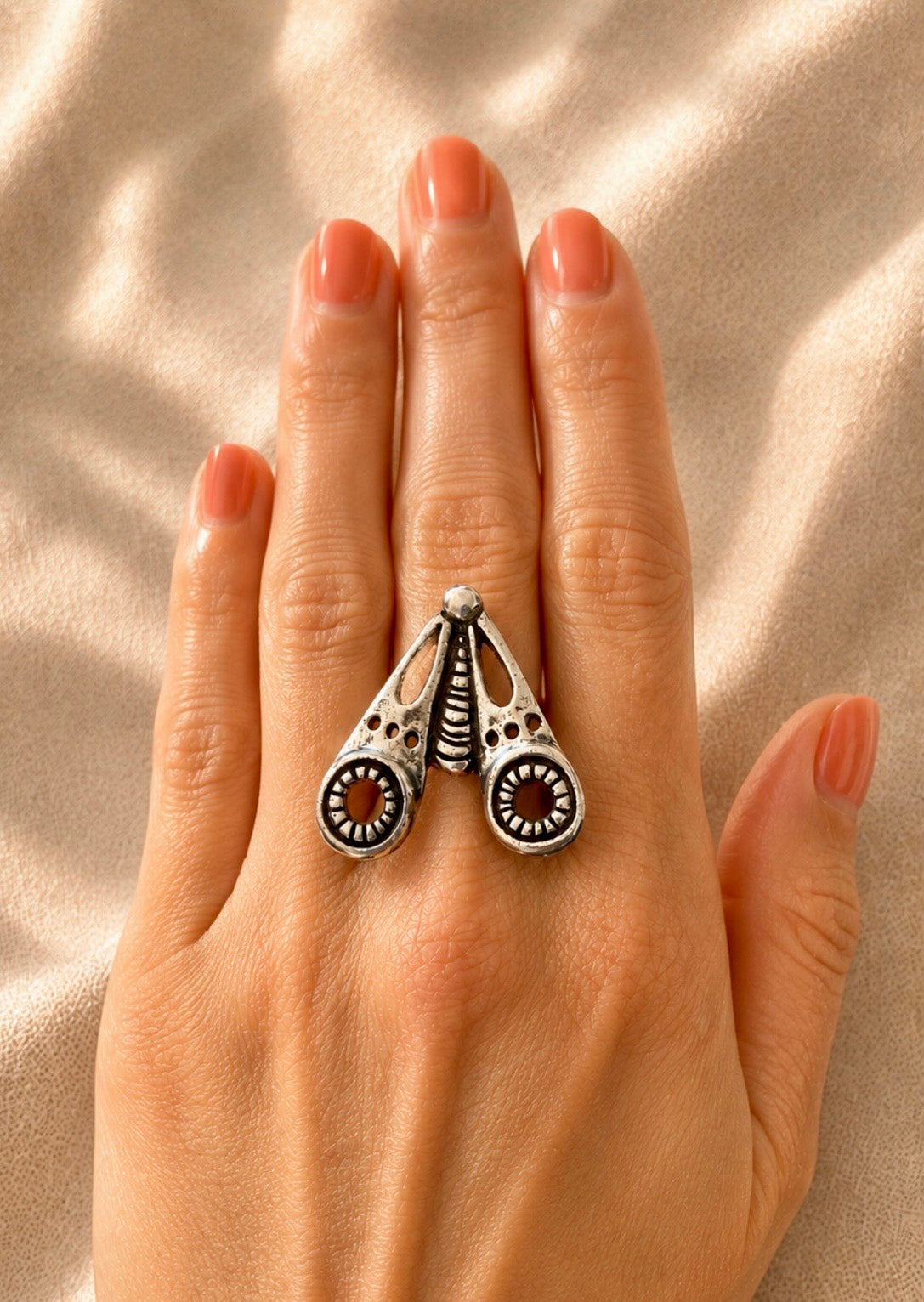 Anillo Mariposa de Noche