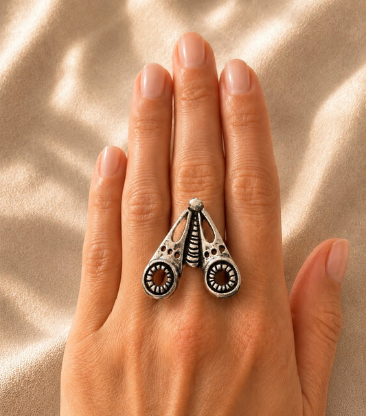 Anillo Mariposa de Noche