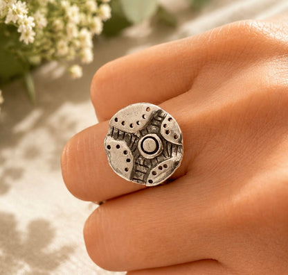 Anillo Flor Marina