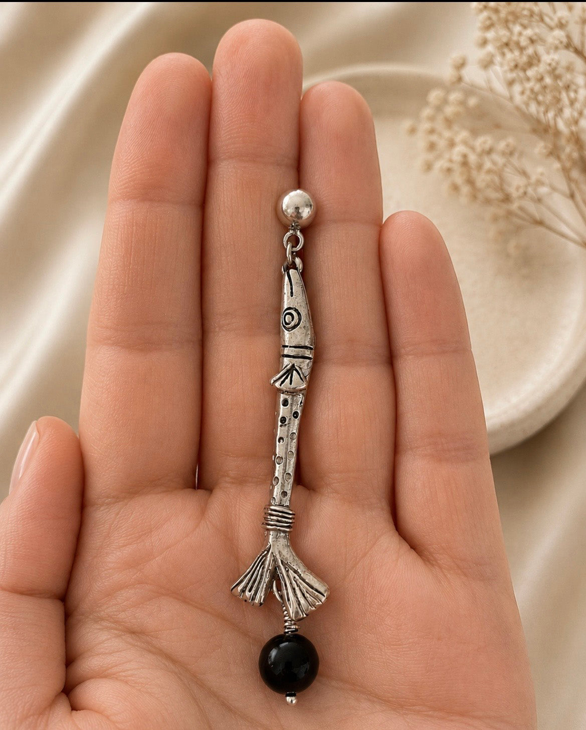 Pendientes Pez Aguja