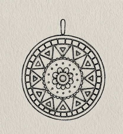 Collar Mandala Estrella