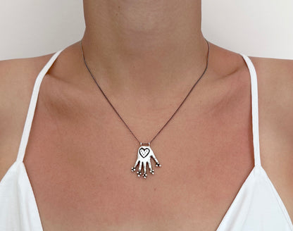 Collar Manita de la Suerte